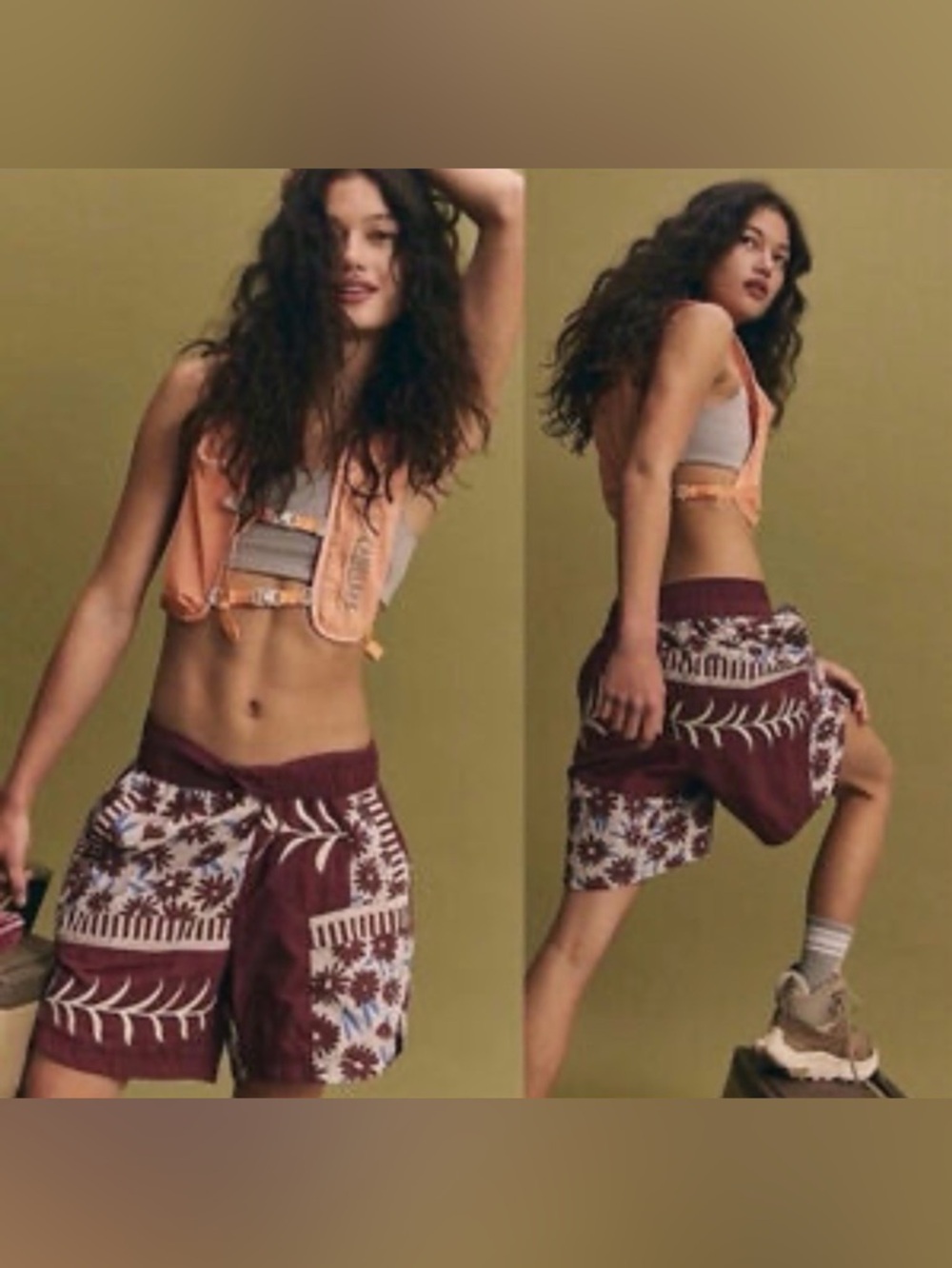 NEW Free People Movement S Hike Shorts Embroidered NWOT